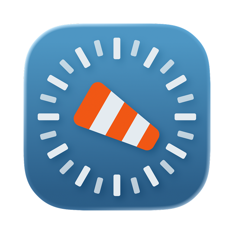Image of wind calculator app icon.